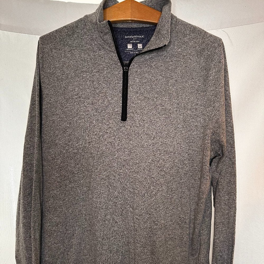 BANANA REPUBLIC Quick Dry 1/4 ziop
